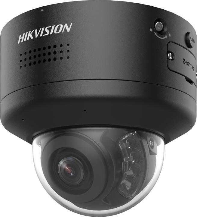 Actual product image Hikvision DS-2CD2787G2H-LIPTRZS2U/SL(2.8-12mm)BLK Dome 8MP ColorVu (3840 x 2160 pixels)