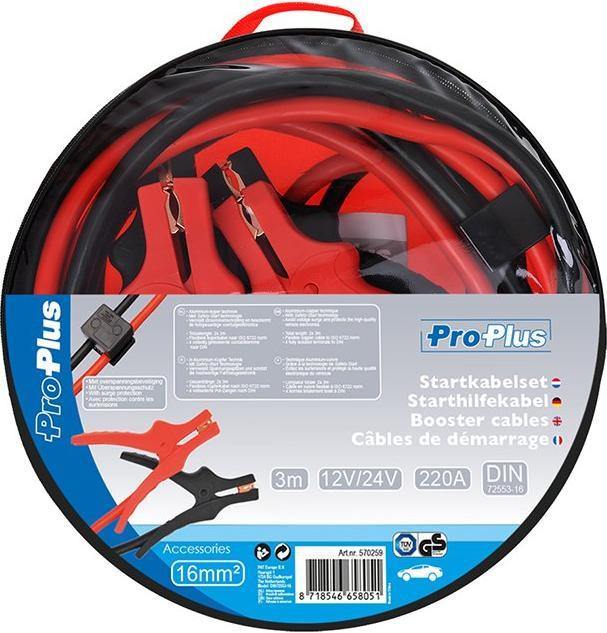 Image du produit ProPlus Câbles de démarrage avec protection contre les surtensions (220 A)