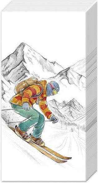 Actual product image IHR Papiertaschentücher BLACK SKI RUNS