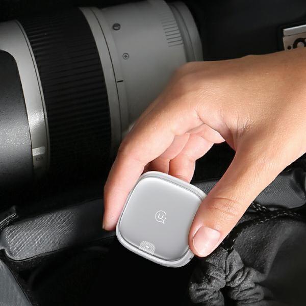 Produktbild Usams Kabel rozwijany 3w1 z pudełkiem MicroUSB/USB-C/Lightning 60W fioletowy/purple SJ650USB03 (US-S (1 m, 60 W)