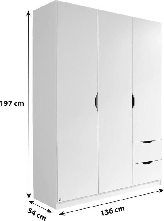 Actual product image Xora Freising (136 x 54 x 197 cm)