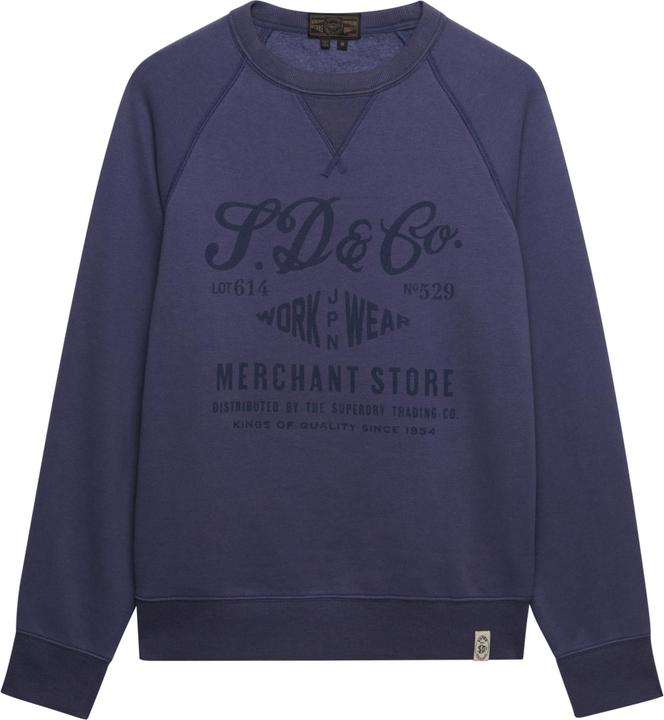 Produktbild Superdry The Merchant Store - Sweatshirt mit Vintage-Print (S)