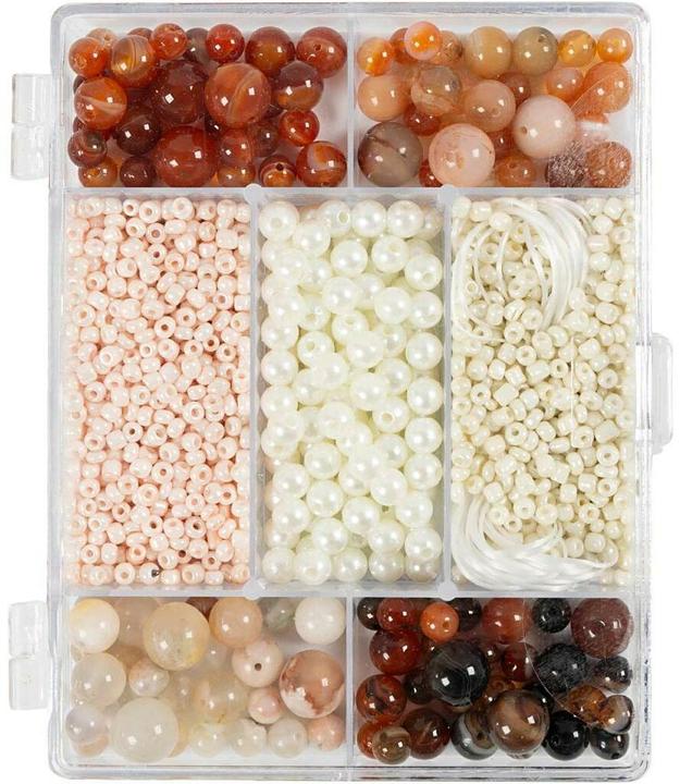 Immagine prodotto Creativ Company Perlen-Set Kristalle, Sortierte Farben, Packungsgrösse