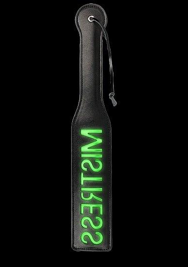 Produktbild Ouch! Mistress" Paddle - Glow in the Dark