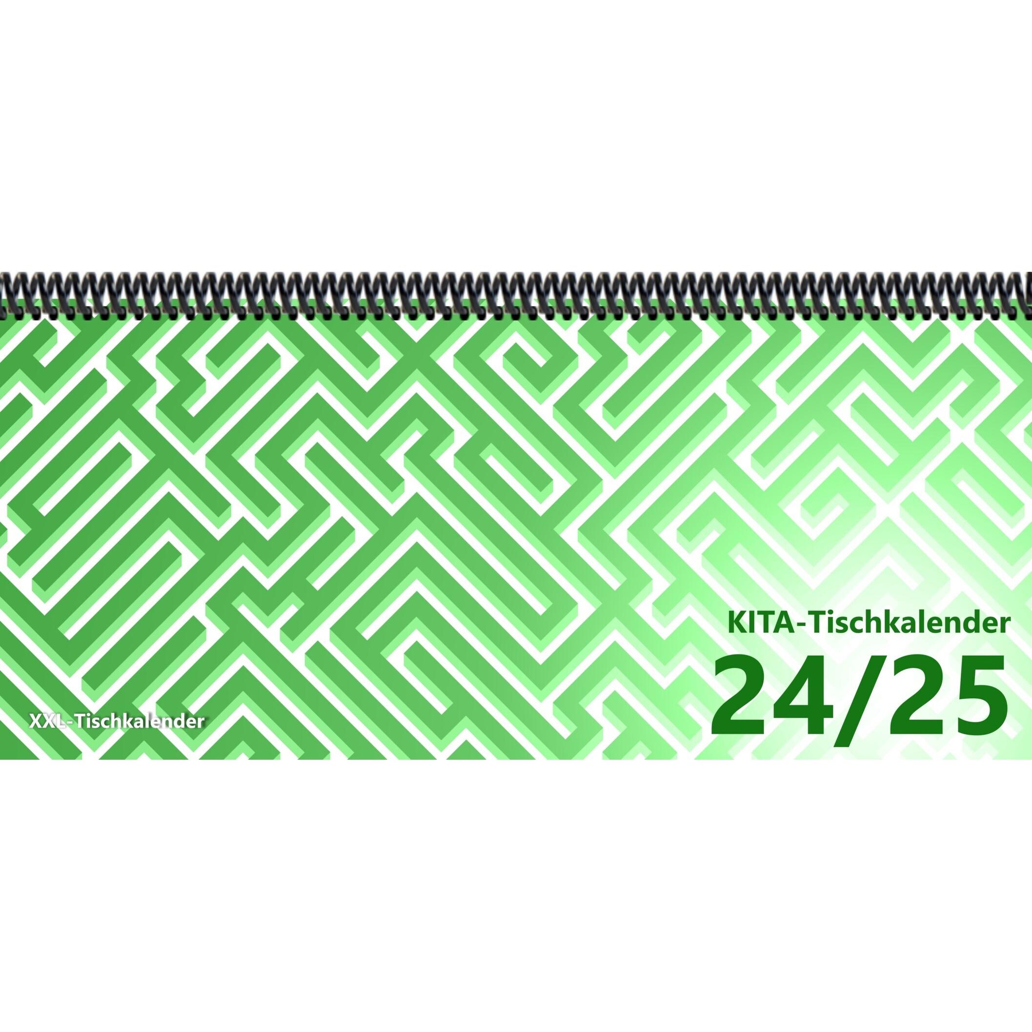 E & Z, Kalender, KiTa - Tischkalender 2024/25 (Harter Einband)