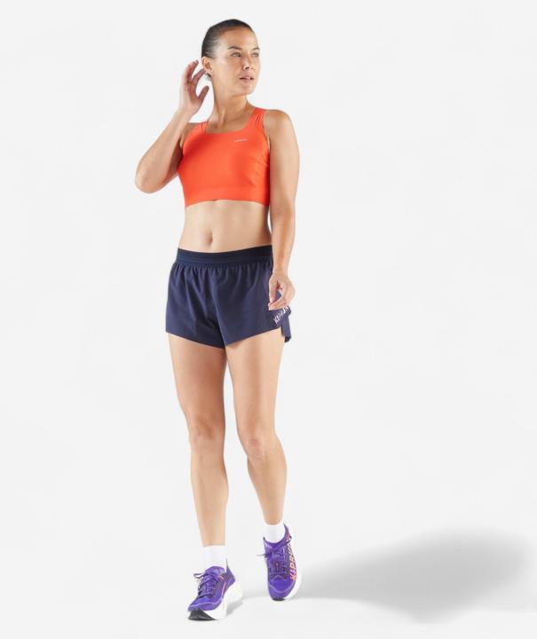 Produktbild Kiprun Women's Lightweight Running & Trail Shorts - Run 900 Light - Navy blue (XS)