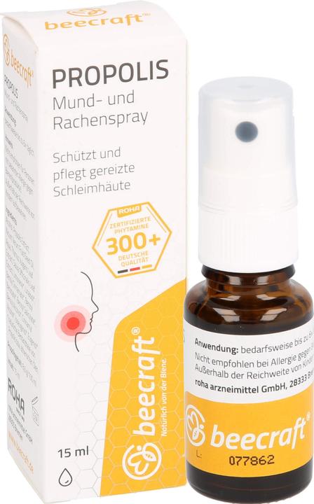 Immagine prodotto Sanhelios beecraft Spray bocca e gola alla propoli, soluzione da 15 ml (15 ml)