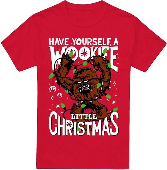 Produktbild Star Wars A Wookie Little Christmas TShirt (3XL)
