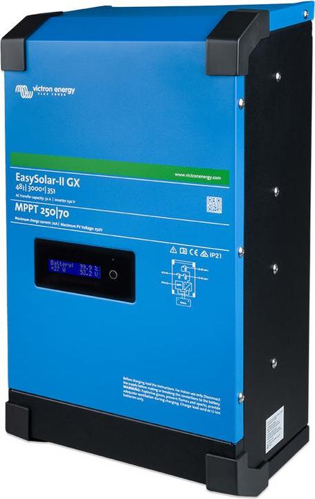 Actual product image Victron Energy EasySolar II 24/3000/70-32 MPPT 250/70 GX
