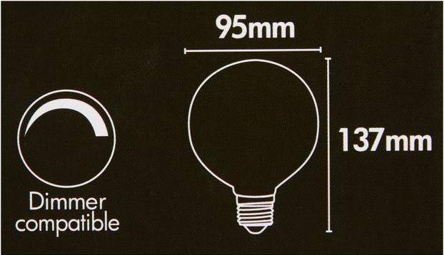 Actual product image Star Trading G95 (E27, 240 lm, 1x)