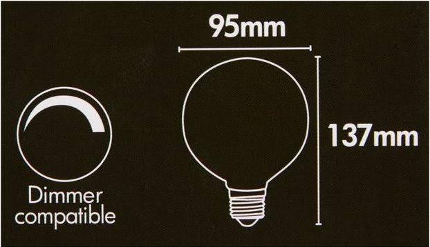 Immagine prodotto Star Trading G95 (E27, 3.80 W, 240 lm, 1 x, G)