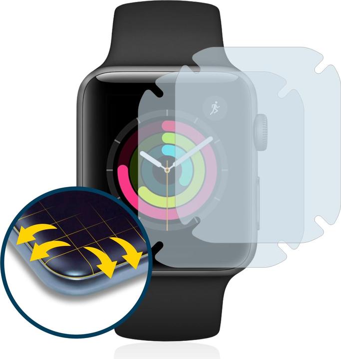 Productafbeelding BROTECT Volledig bedekkende screen protector (Apple Watch Series 3)