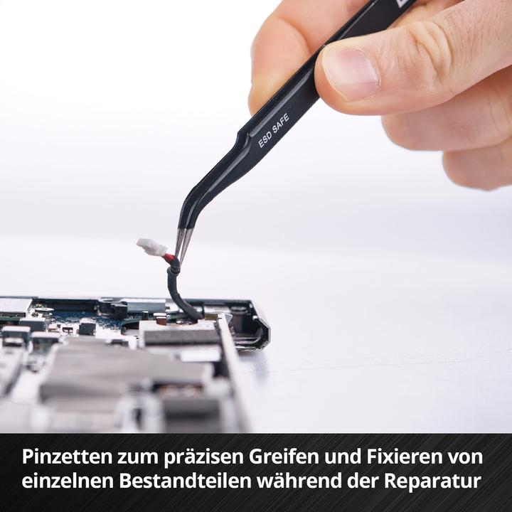 Actual product image Einhell Precision and electronics repair set 115050 Bit set 84-piece Phillips cross recess, screwdriver (Slot, Phillips screwdriver, T-profile, Internal hexagon BO)