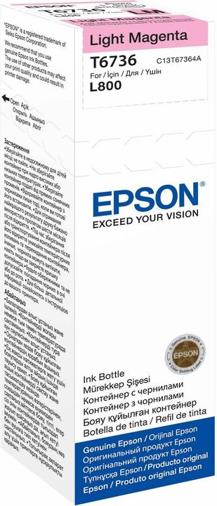 Produktbild Epson T6736 LIGHT MAGENTA INK BOTTLE (M)