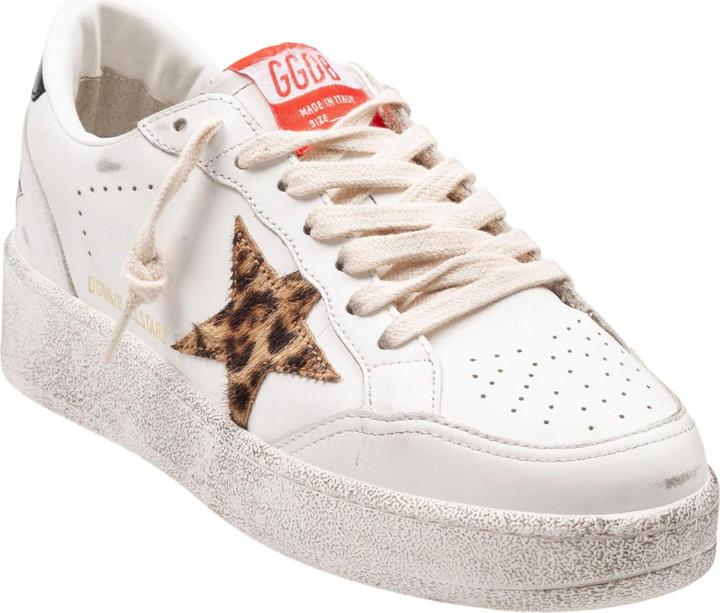 Immagine prodotto Golden Goose sneakers ball star 2 in white leather with ponyskin star (41)