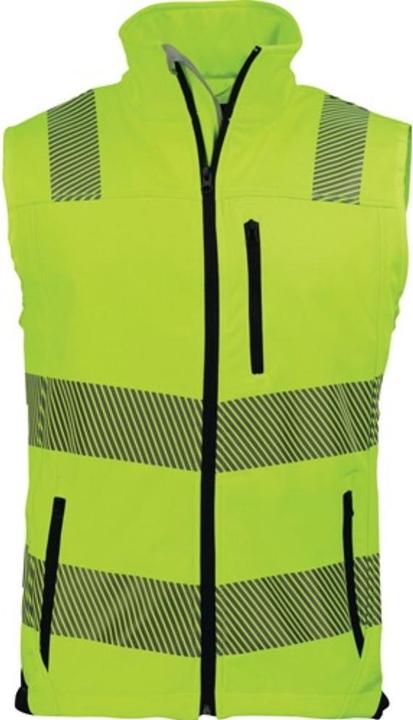 Actual product image Prevent Trendline High-visibility waistcoat Prevent® Trendline size M yellow EN ISO 20471 class 2 (M)