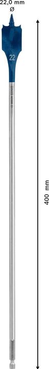 Produktbild Bosch Professional Zubehör EXPERT Self Cut Speed Flachfräsbohrer, 22 x 400 mm (4-22 Millimeter)