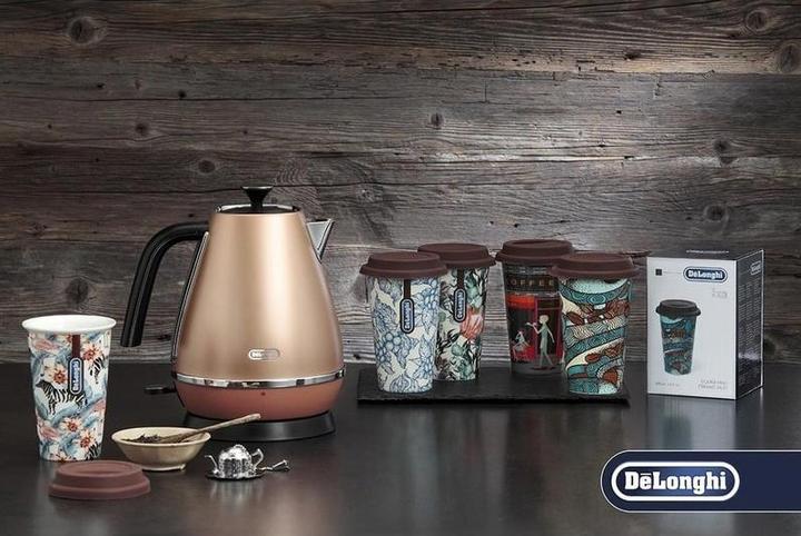 Actual product image De'Longhi Thermalmug Blu Coffee Shop DLSC066 Double-Walled Thermos Bottle (0.30 l)