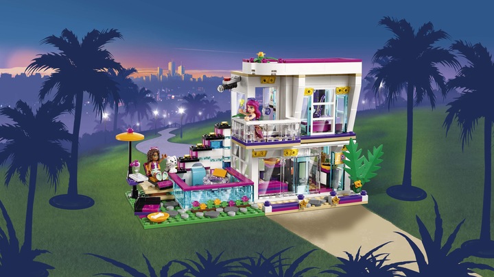 Produktbild LEGO Livis Popstar-Villa (41135, LEGO Friends)