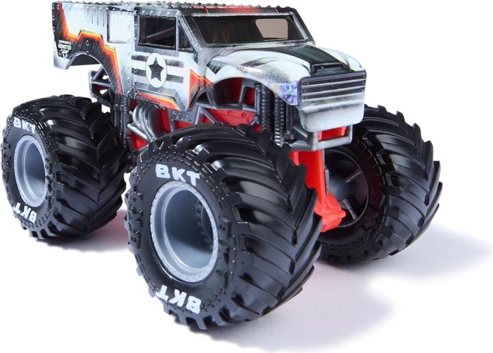 Actual product image Monster Jam Marvel Iron Man Vs. War Machine