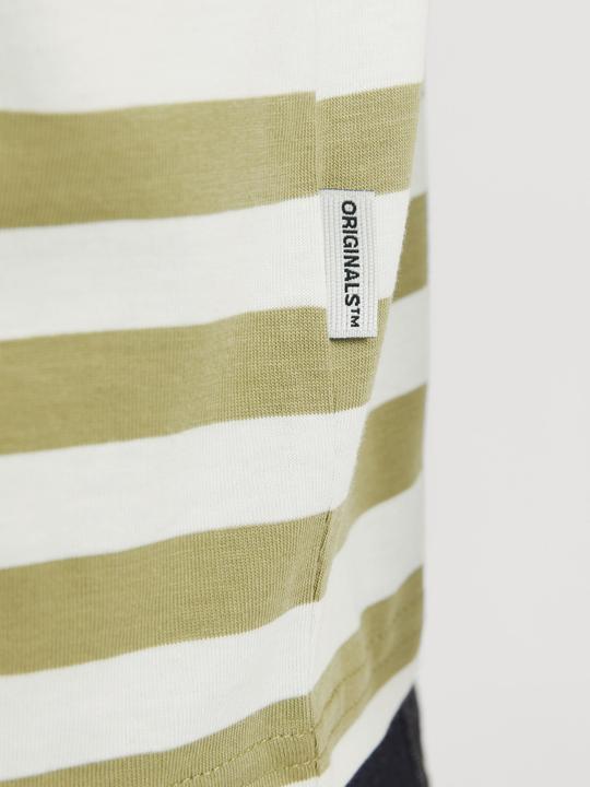 Actual product image Jack & Jones Gestreift Rundhalsausschnitt T-shirt T-shirt (XS)