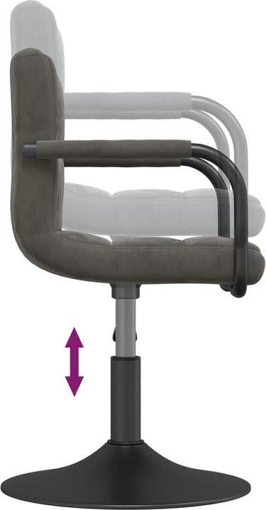 Actual product image vidaXL Swivel office chair