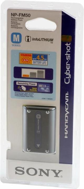 Actual product image Sony Np-Fm50 (Camera battery)