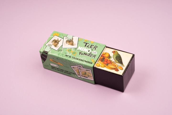 Actual product image Animal Memo | Animal Matching Game (English, German)