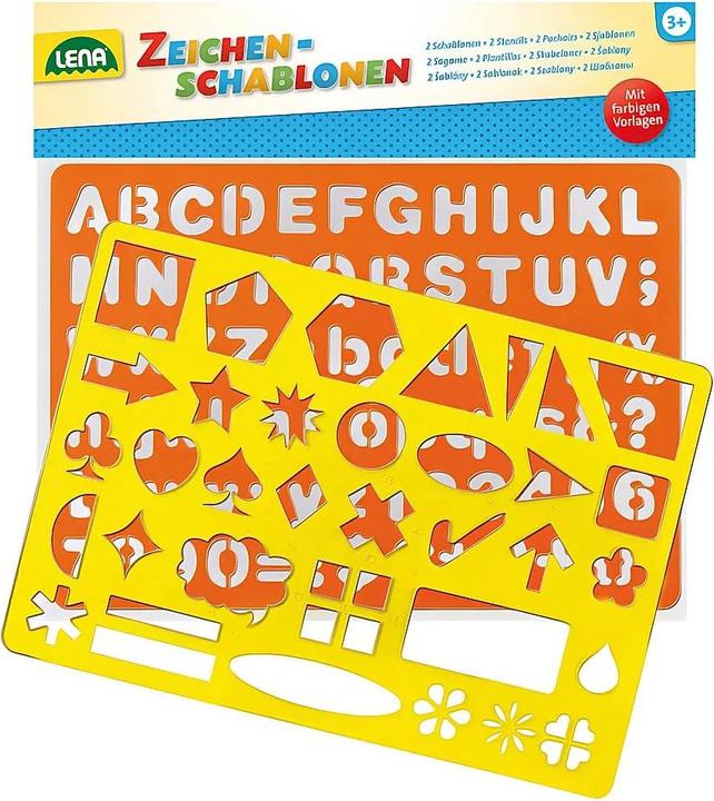 Immagine prodotto Lena Stencil da disegno ABC