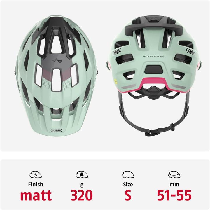 Produktbild Abus Moventor 2.0 MIPS (51 - 55 cm)