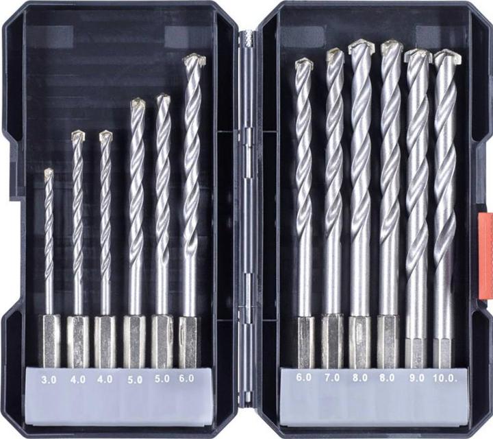 Actual product image kwb Masonry drill box 12pcs S-Box (3.0, 5 - 10)