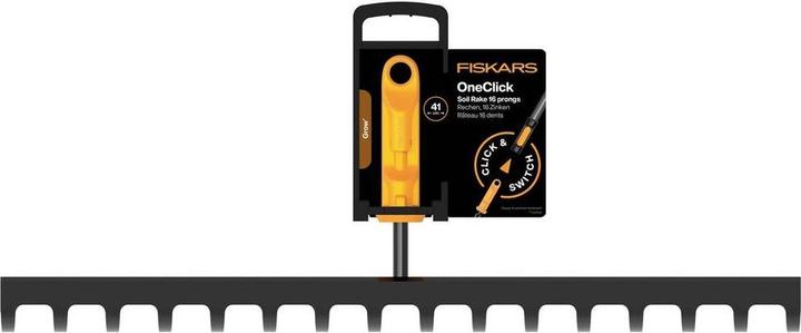Actual product image Fiskars Rechen OneClick 16 Zinken