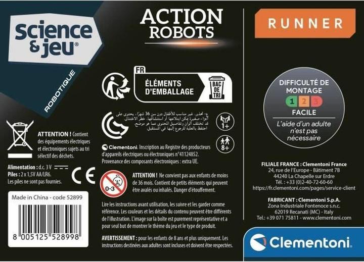 Image du produit Clementoni Action Robot - Runner