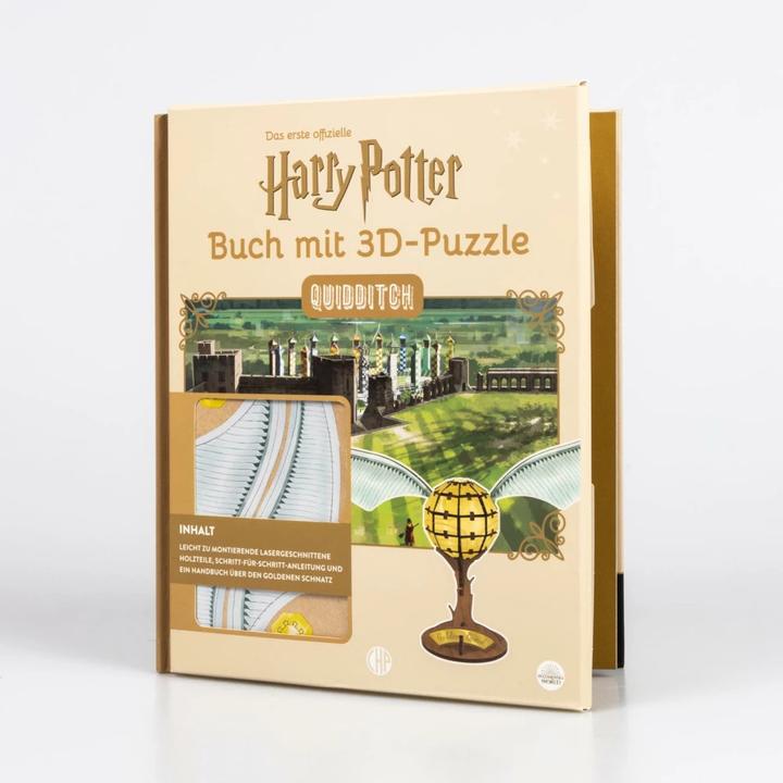 Actual product image Harry Potter - Quidditch - Das offizielle Buch mit 3D-Puzzle Fan-Art (German, Warner Bros. Consumer Products GmbH, 2023)
