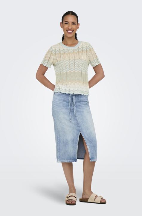 Produktbild Only Normal geschnitten Rundhals Strickoberteil Gestricktes Oberteil (XS)