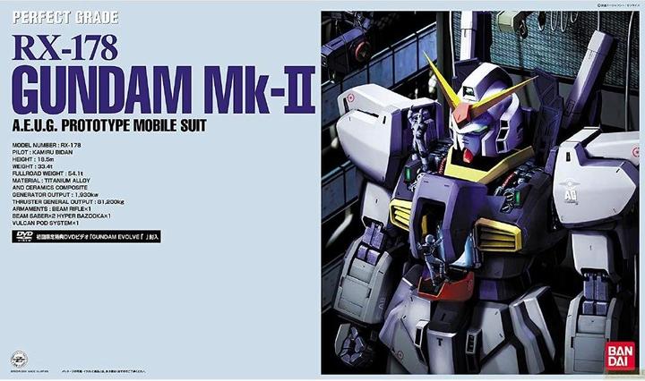 Actual product image Bandai Gundam - Perfect Grade - RX-178 MK II AEUG
