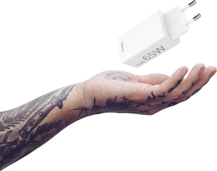 Actual product image Hama Mini charger (65 W, 2 ports)