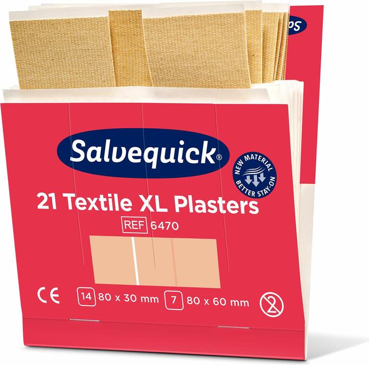 Actual product image Söhngen Refill for SALVEQUICK, elastic plaster sections each 21 pcs, pack of 6 pcs (21 x)