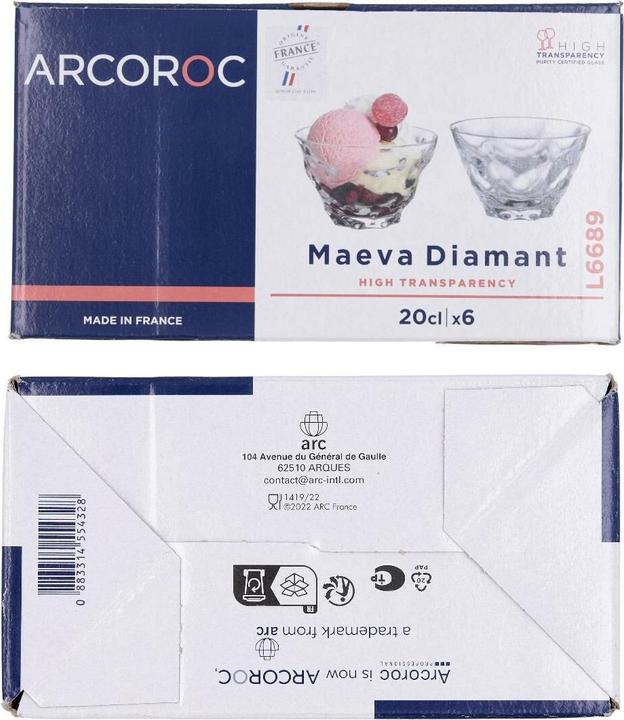 Immagine prodotto Arcoroc Maeva (0.20 l, 6x)