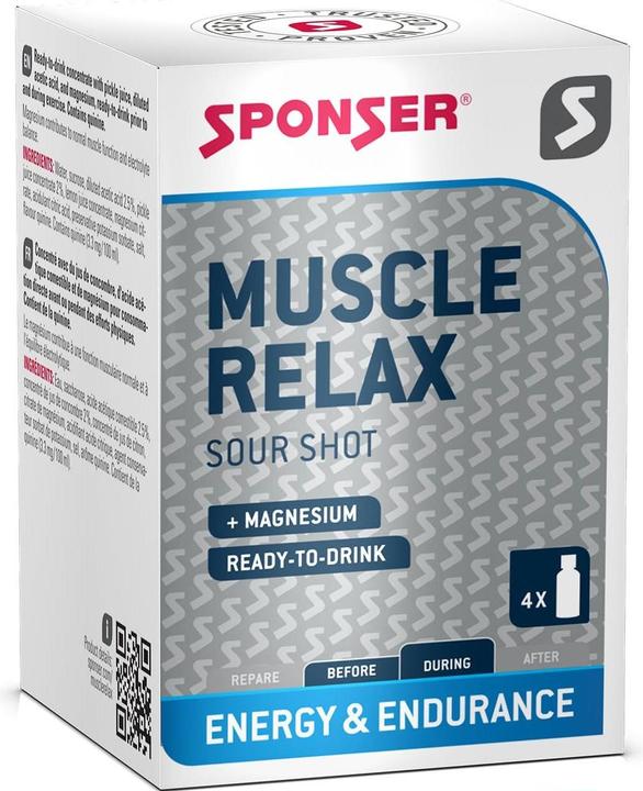 Actual product image Sponser muscle relax (pickled gherkin, 4 x)