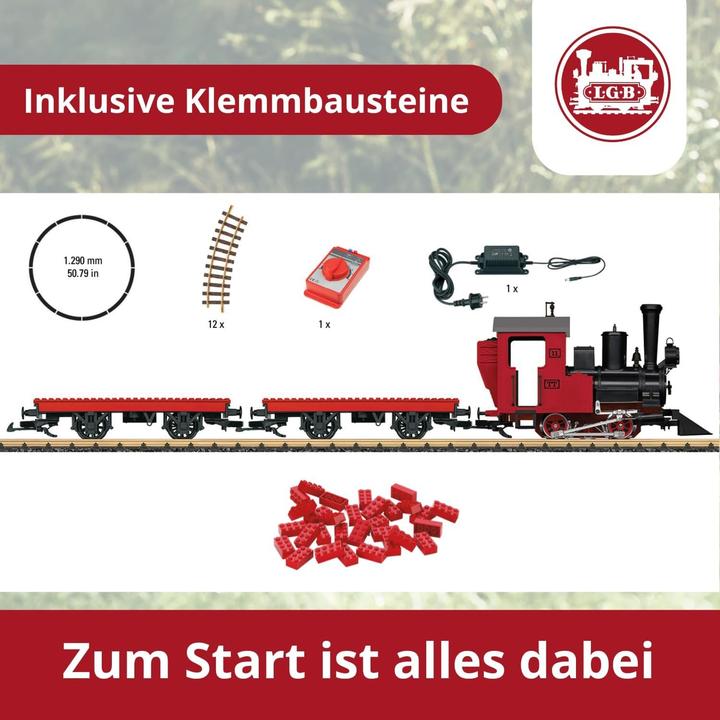 Immagine prodotto LGB L90463 G Starter Set treno a blocchi di costruzione
