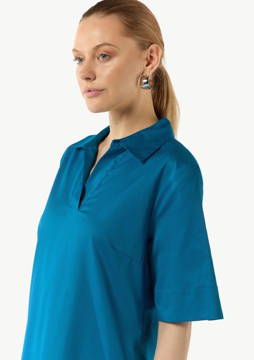Produktbild Comma Kleid Baumwollkleid mit Hemdkragen und Eingrifftaschen (34)