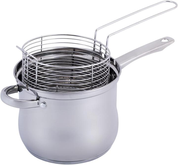 Immagine prodotto Cheffinger Frittiertopf (18 cm, Pentola, Acciaio inossidabile)