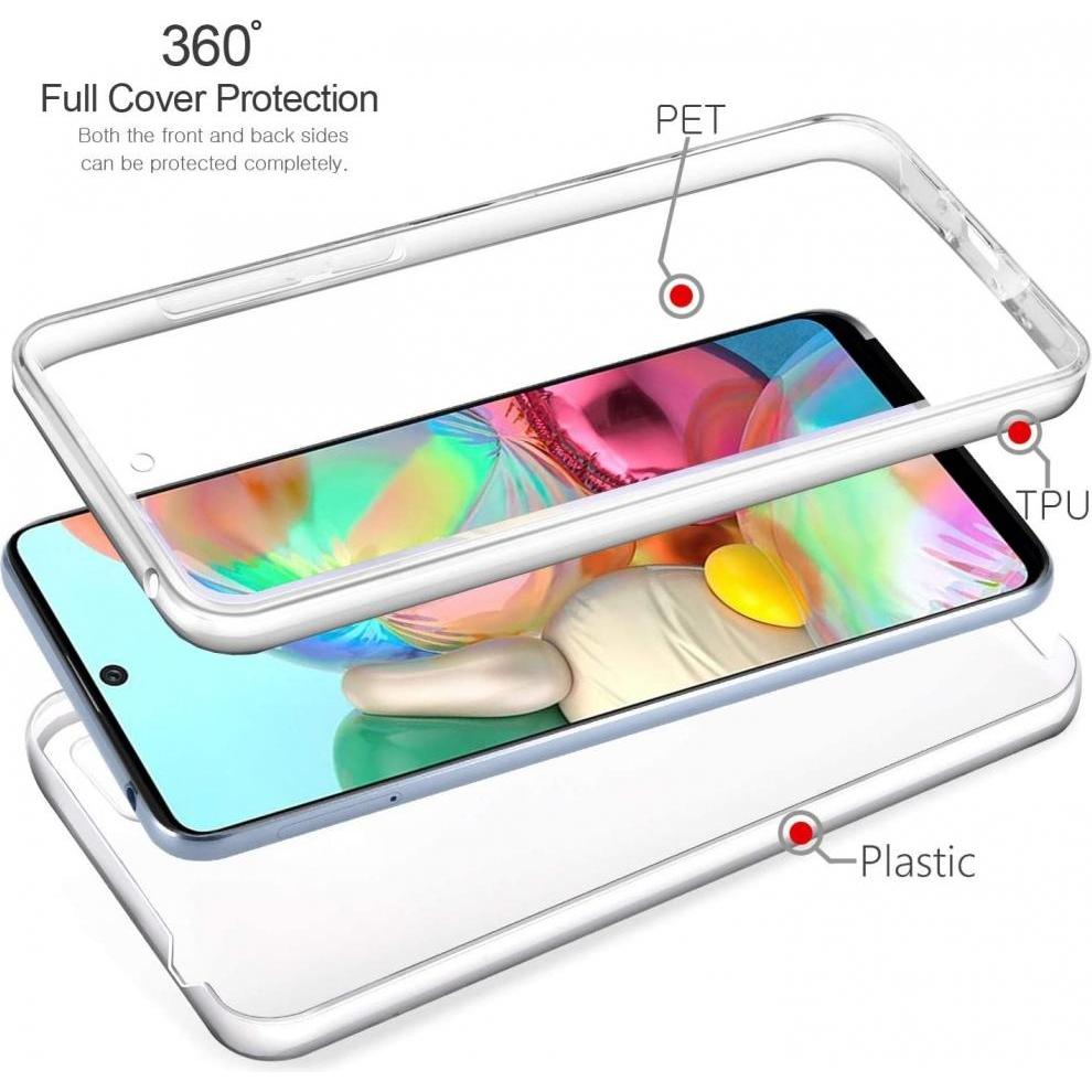Thumbnail - Screenguard 360° Screen & Body Protector Samsung Galaxy A71 Hülle mit Folie (Samsung Galaxy A71), Smartphone Hülle, Tran...