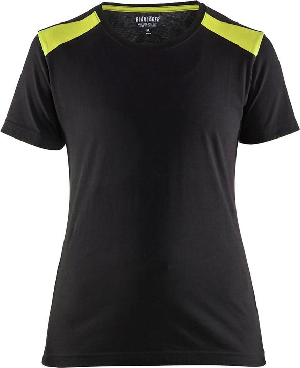 Black, Neon Yellow