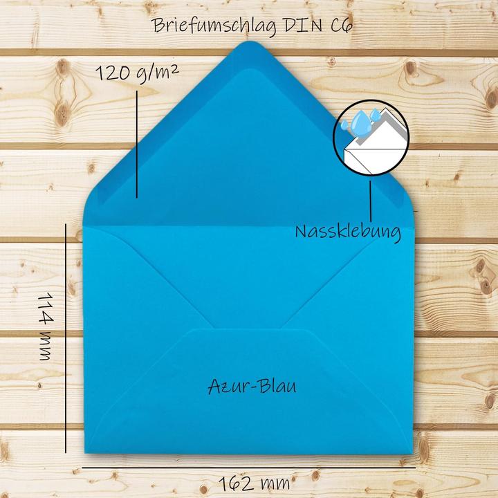 Produktbild Neuser Papier Briefumschläge DIN C6 (150 Stück) (C6, 150 x)