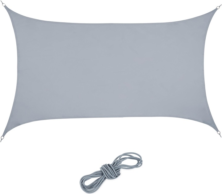 Immagine prodotto Relaxdays Vela-parasole (300 x 400 x 0,1 cm)