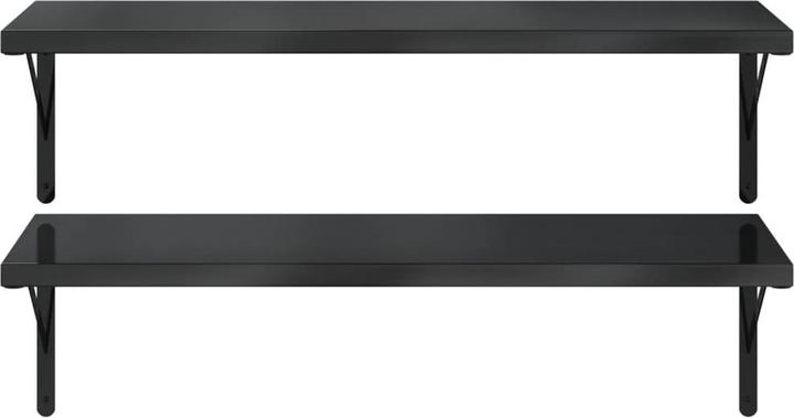 Image du produit vidaXL Étagères murales 2 pcs. 100 x 40 cm Noble (100 x 40 x 3 cm)