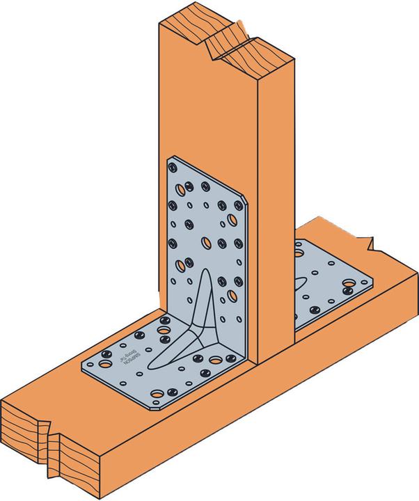 Actual product image Simpson Sst 8687217+18 (Angle connector, 1 pcs.)