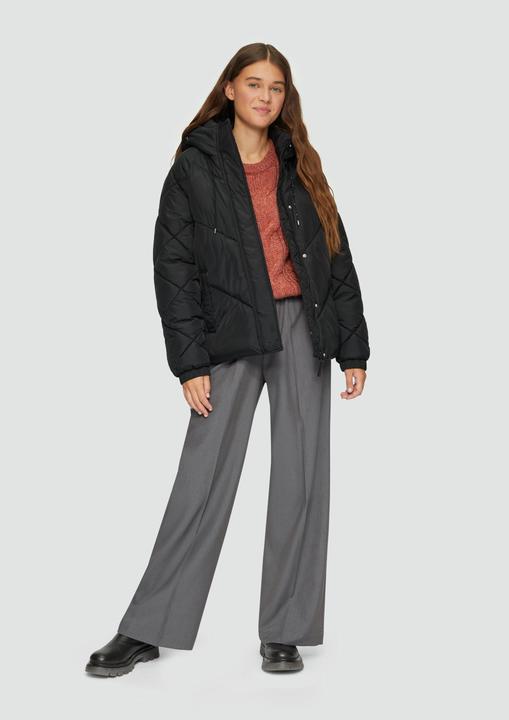 Image du produit S.Oliver Outdoor-Jacke Wattierte Jacke mit Steppung und Kapuze (XXL)